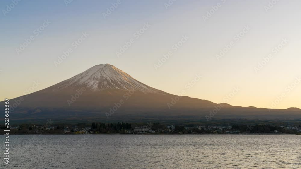 Twilight with Mountain Fuji time lapse, ProRes 422 Twilight with Mountain Fuji time lapse, ProRes 422