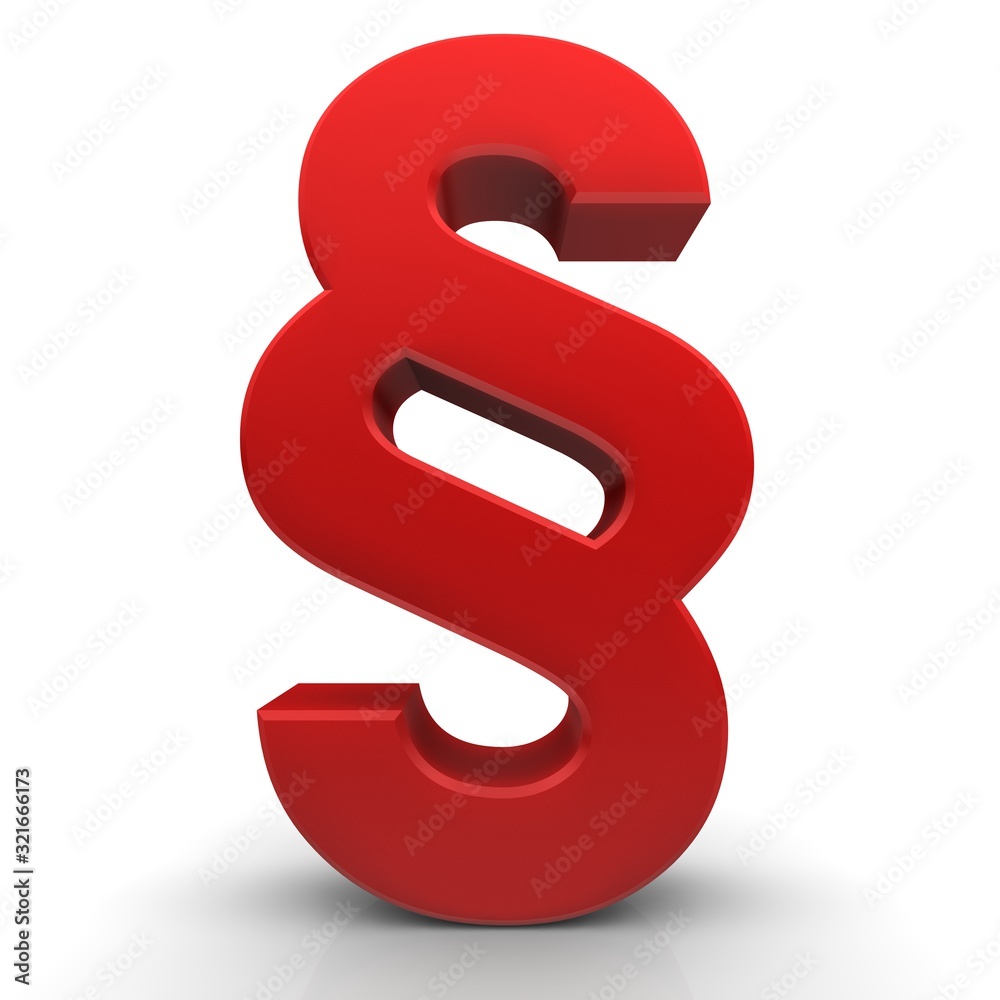 Obraz premium paragraph icon article symbol red paragraph sign 3d rendering
