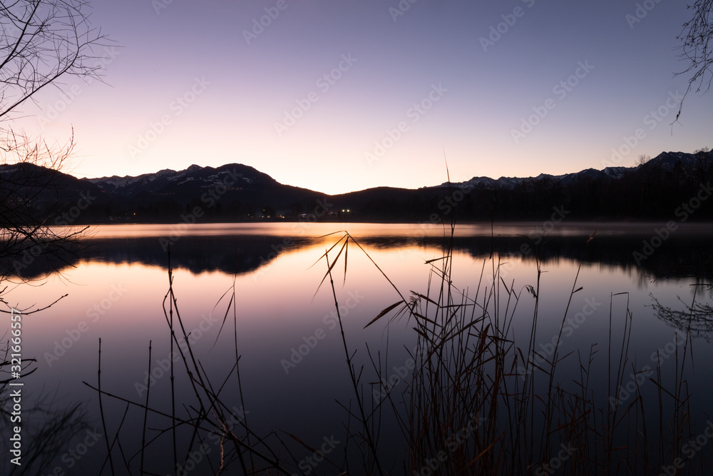 Fototapeta premium baggerloch_sunrise