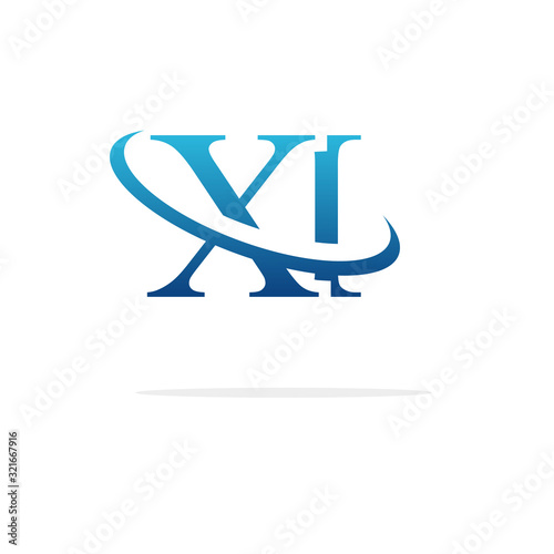 Creative XI logo icon design