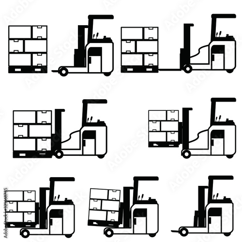 リーチフォークリフト