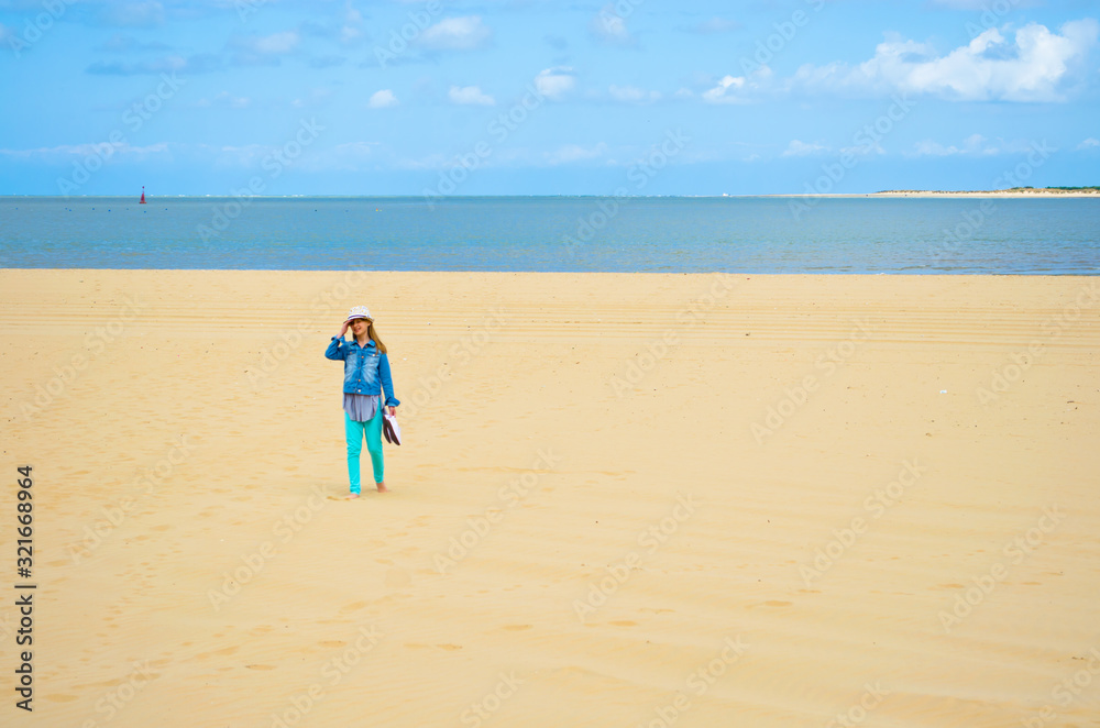 Bank of the Guadalquivir River in the city of Sanlúcar de Barrameda, Andalusia, Spain