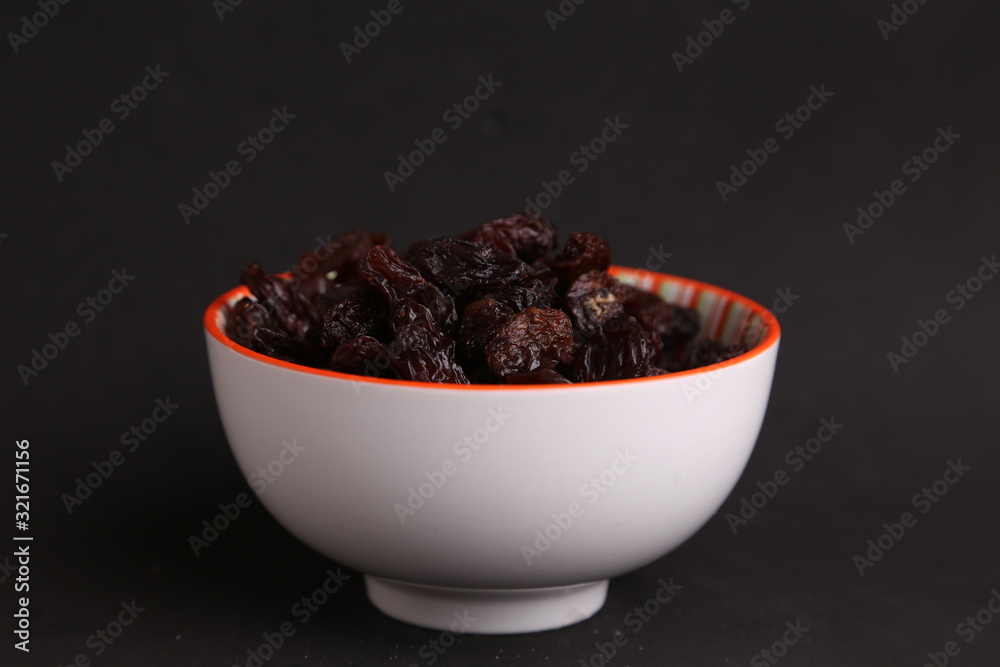 food, black raisins from Spain food, black raisins from Spain