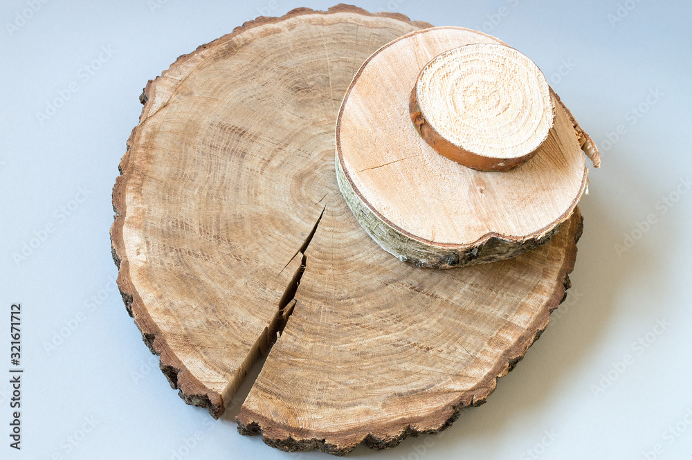 Hand made wooden rounds of different trees and sizes for interior decoration and as kitchen accesories Hand made wooden rounds of different trees and sizes for interior decoration and as kitchen accesories