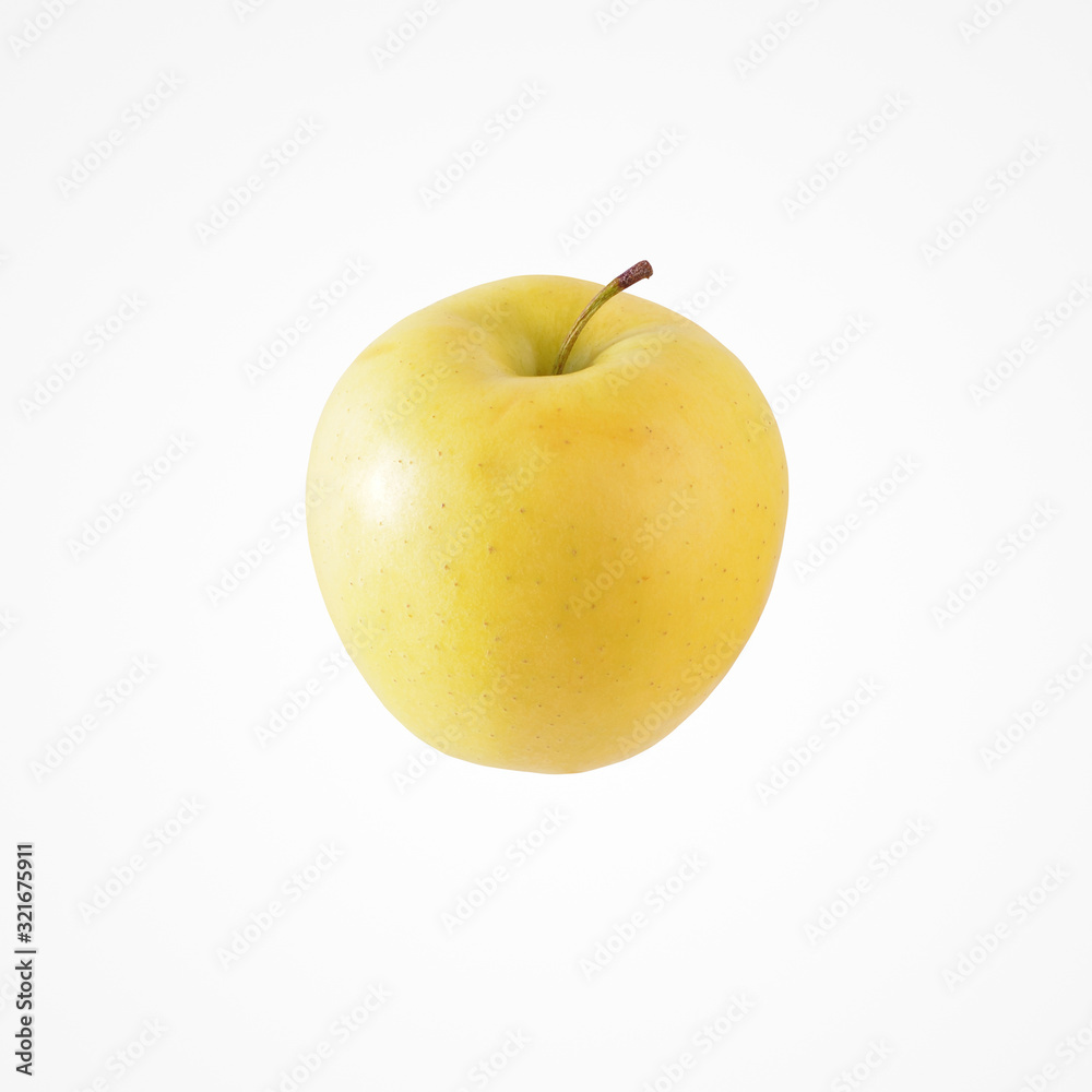 Healthy vibrant apple isolat on blank background. Healthy vibrant apple isolat on blank background.