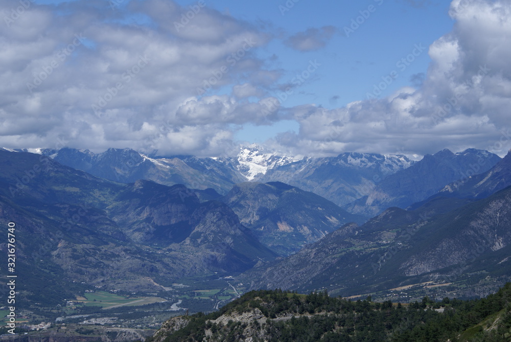 view of mountains