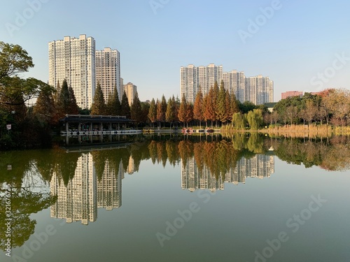 Fototapeta Naklejka Na Ścianę i Meble -  Jingchuan Park, Changzhou,