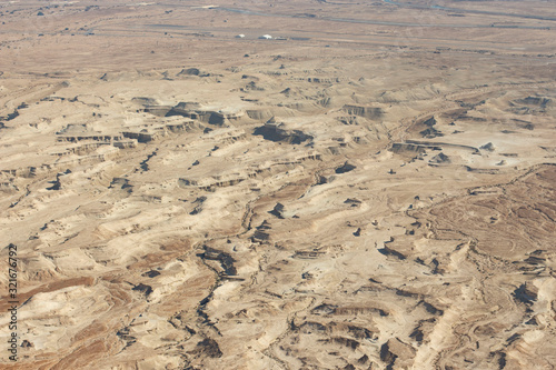 Rocky landscape near the Dead Sea