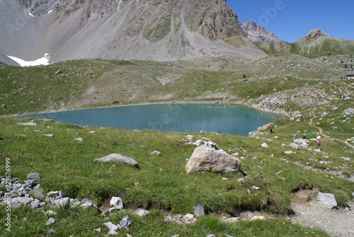 lake in mountains