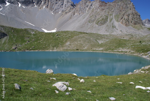 lake in mountains