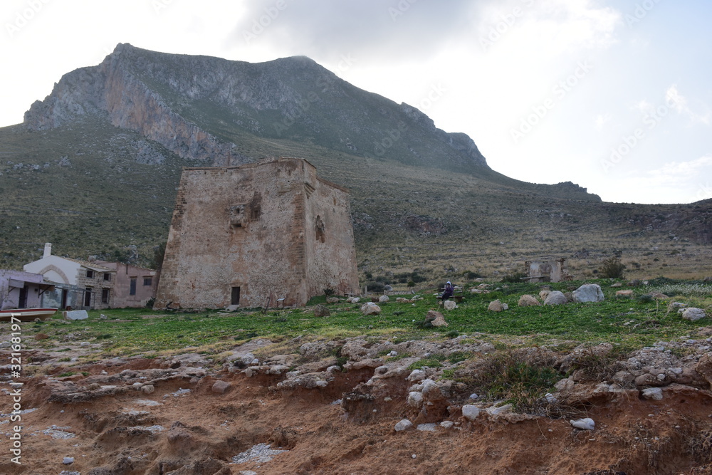 Riserva di monte cofano, Custonaci Trapani. Sicilia occidentale