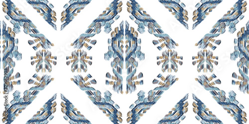 Geometric pattern etnic indian ornamental on color background. Navajo motif texture ornate  design for surface print. Home decor.
