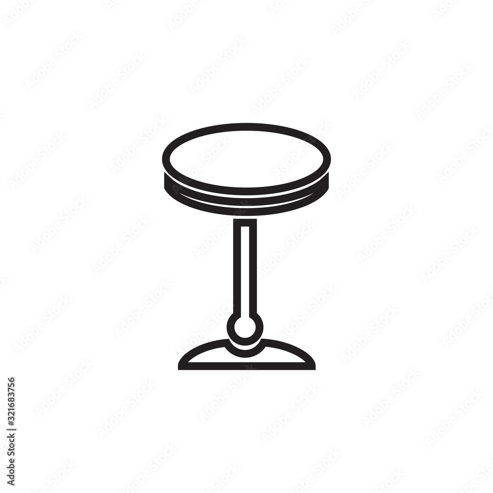 table icon design vector logo template EPS 10