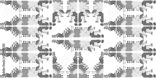 Ethnic wave pattern. Seamless ehnic carpet African pattern. Aztec style. Geometric mosaic