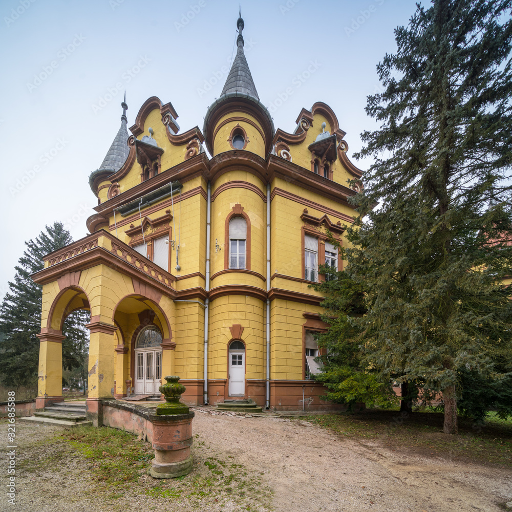 Pallavicini Castle in Mosdos, Hungary
