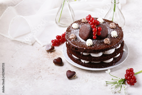 Chocolate Whoopee Pie Cake with Butter Cream photo