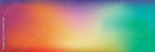 Colorful Blur Gradient Background photo