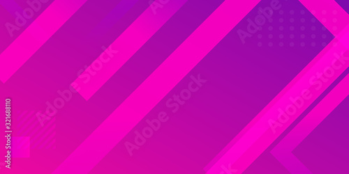 Pink purle gradient web header abstract background. Vector illustration for presentation design, banner, flyer and web template