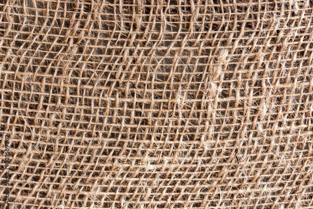 Jute Fabric (Burlap sack) Texture