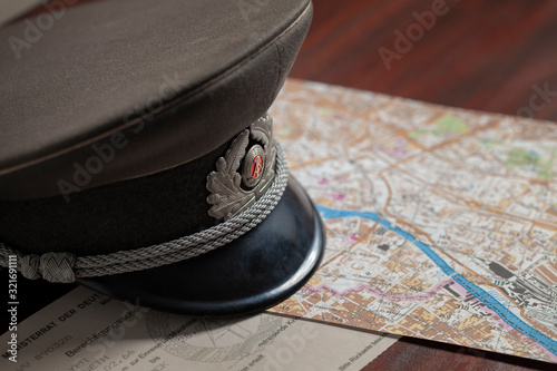 Cold War officer's hat.