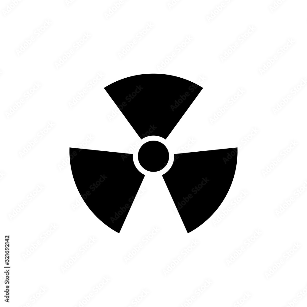 nuclear icon design vector logo template EPS 10 nuclear icon design vector logo template EPS 10
