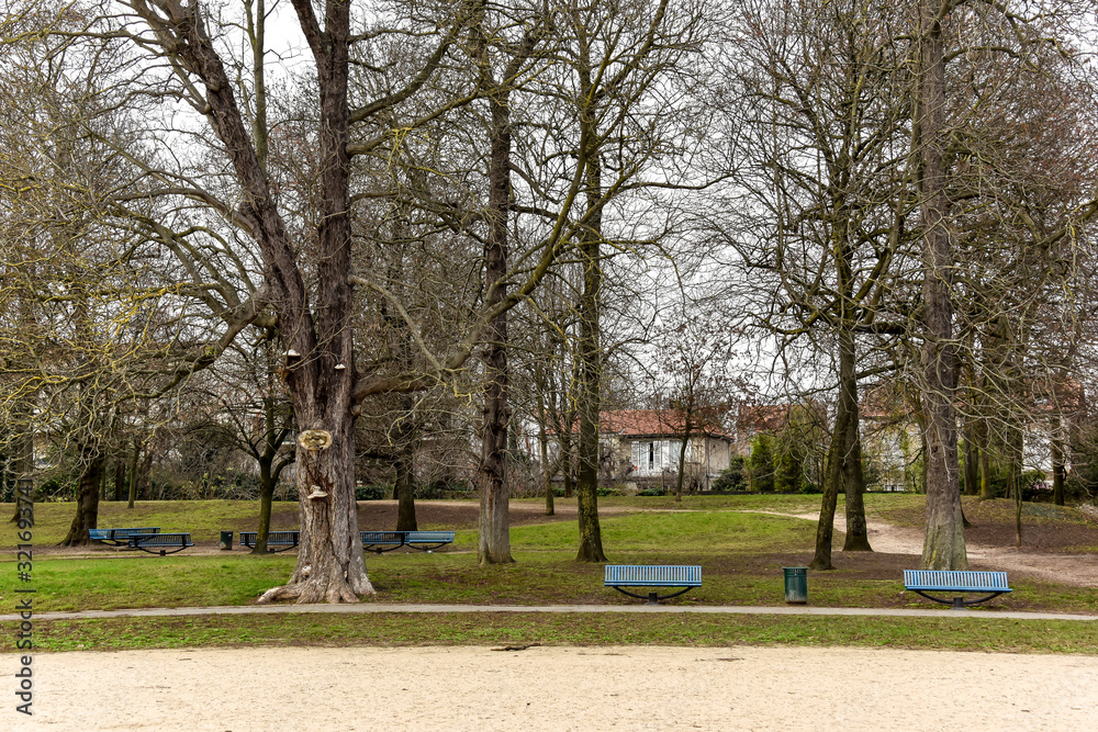 Parc Maurice Thorez, Choisy le Roi, Val de Marne, 94