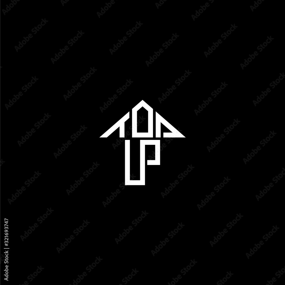 Simple and clean line logo design of word TOPUP with dark background - EPS10 - Vector. Simple and clean line logo design of word TOPUP with dark background - EPS10 - Vector.