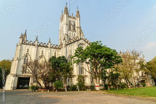 St. Paul's Cathedral in Kolkata. India