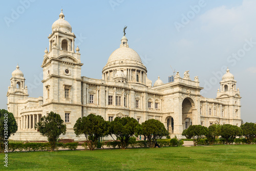 Obraz na płótnie Victoria Memorial hall in Kolkata w salonie