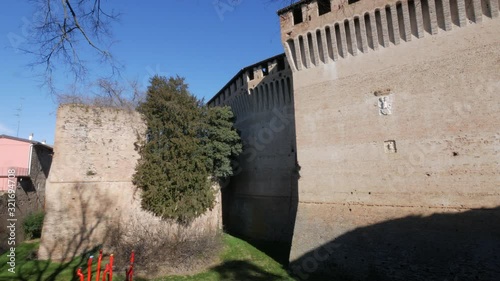 Montechiarugolo, Italy, the moat of the castle photo