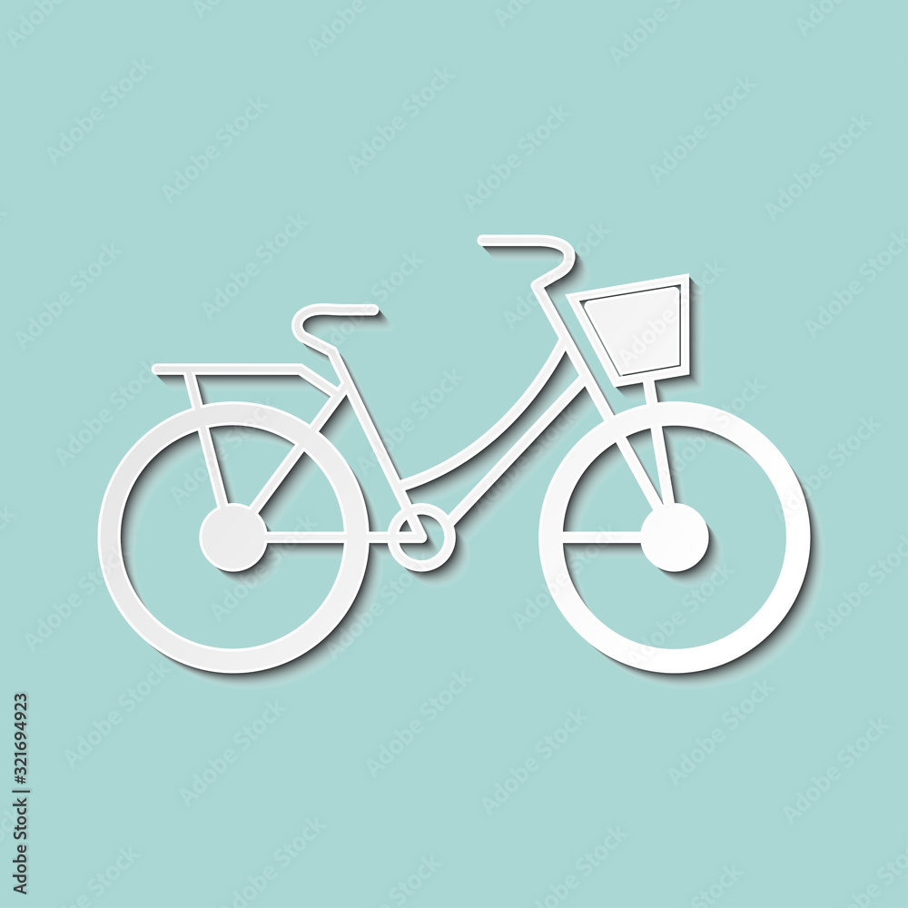 abstract background for bicycle,paper cut,vector illustrations abstract background for bicycle,paper cut,vector illustrations