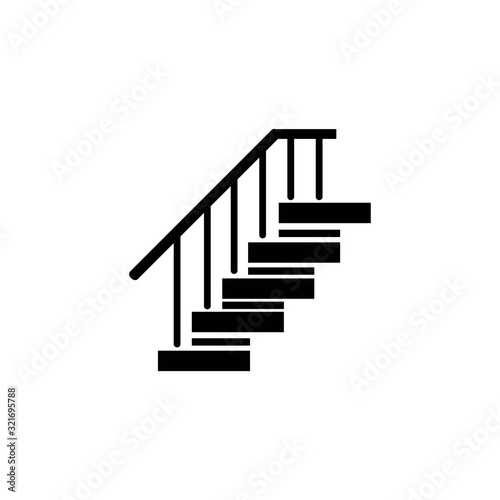 stairs icon vector design logo template EPS 10