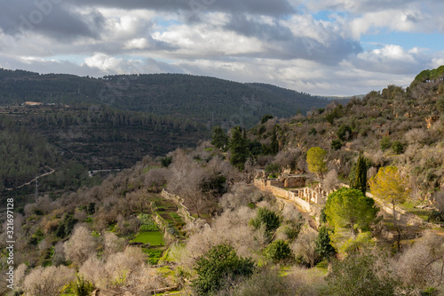 The Sattaf Springs near Jerusalem, Israel photo