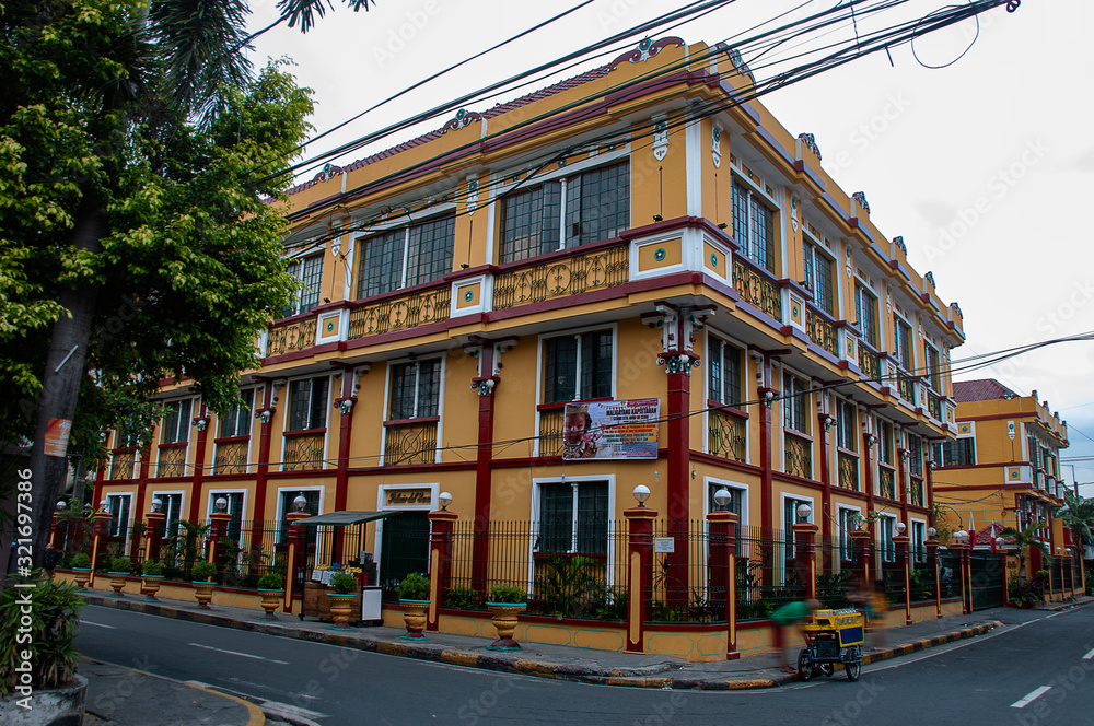 Historic buildings of Intramuros in Manila, Philippines