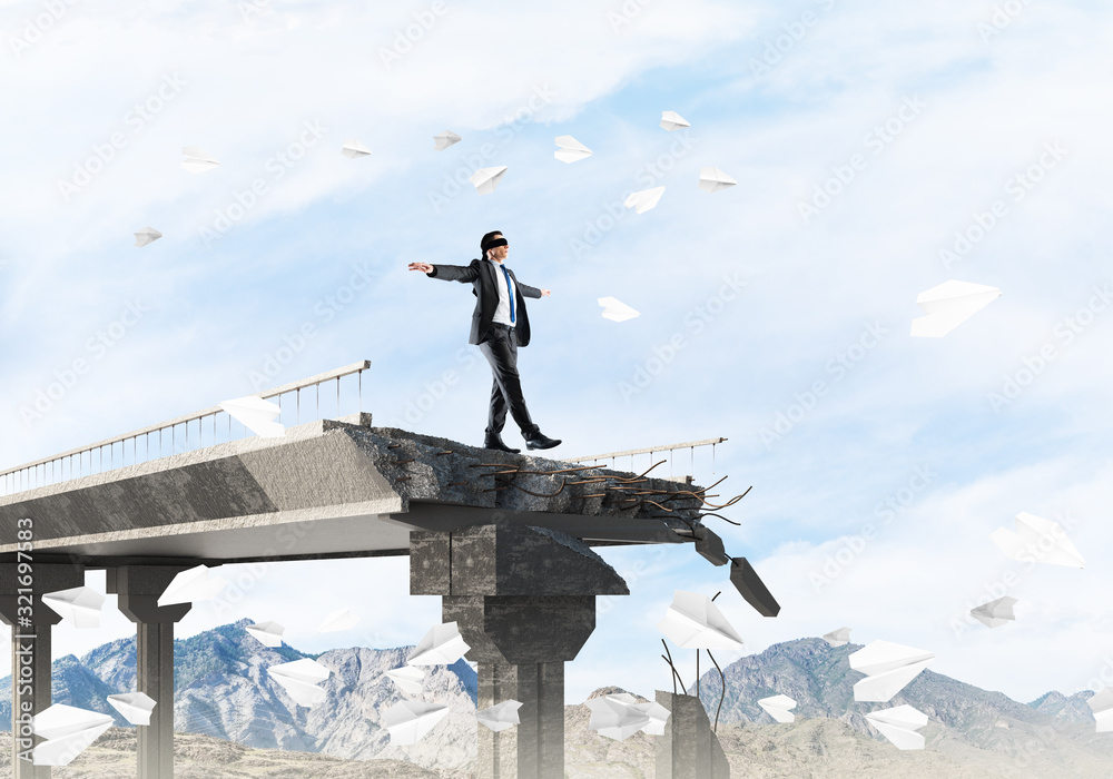 Concept of hidden risks and dangers. Concept of hidden risks and dangers.
