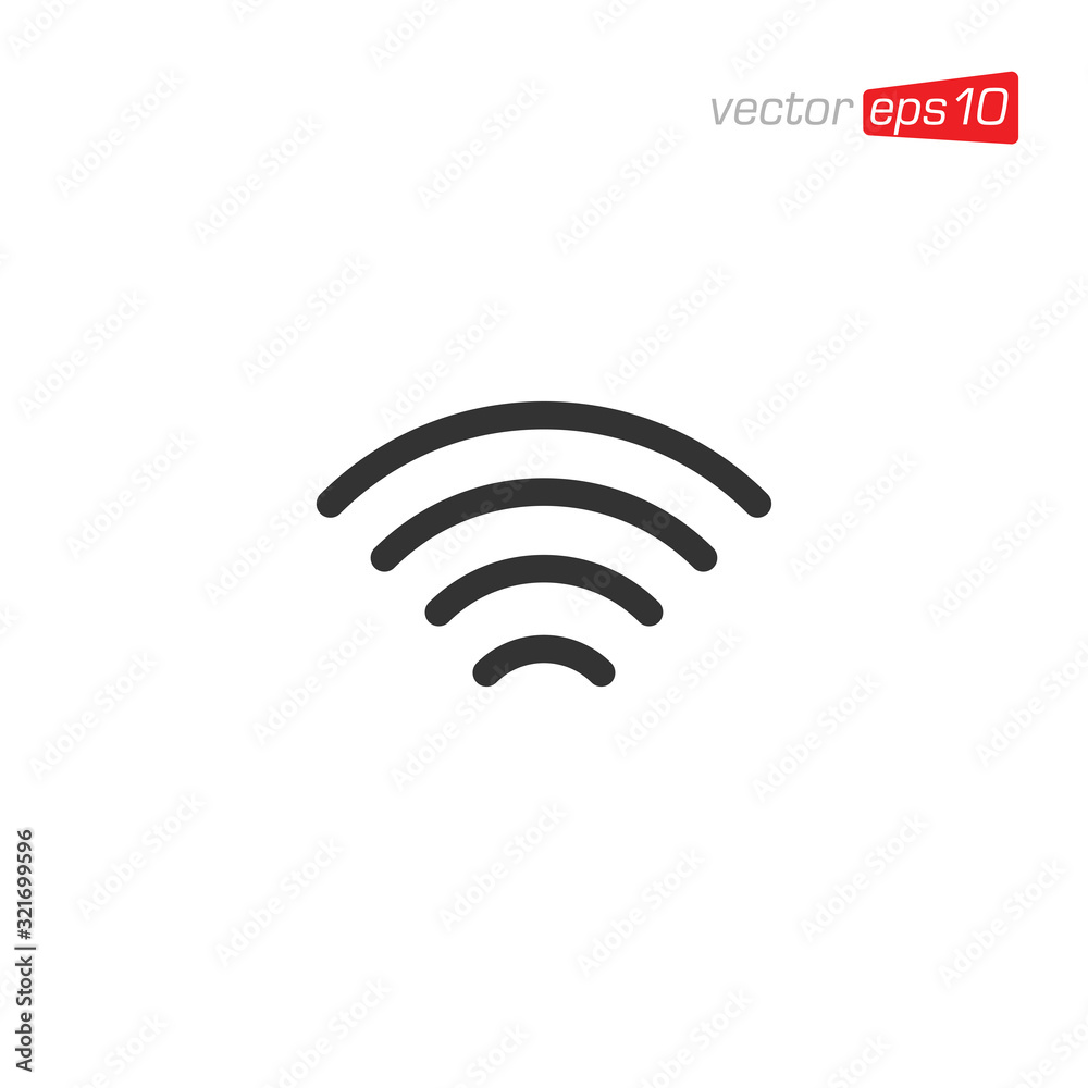 Wifi Signal Icon Design Vector Wifi Signal Icon Design Vector