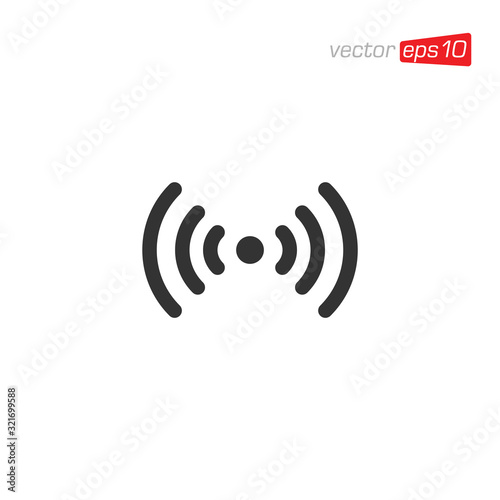 Wifi Signal Icon Design Vector