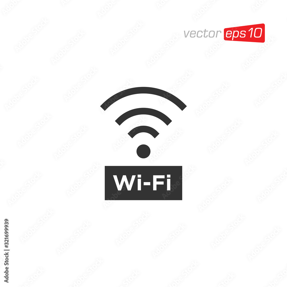 Wifi Signal Icon Design Vector Wifi Signal Icon Design Vector