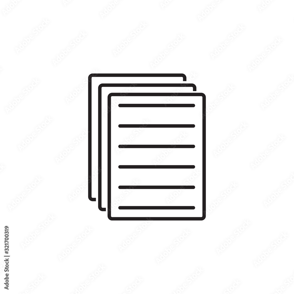 paper icon design vector logo template EPS 10 paper icon design vector logo template EPS 10