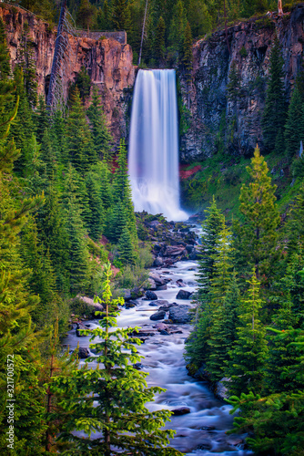 Tumalo Falls Oregon State photo