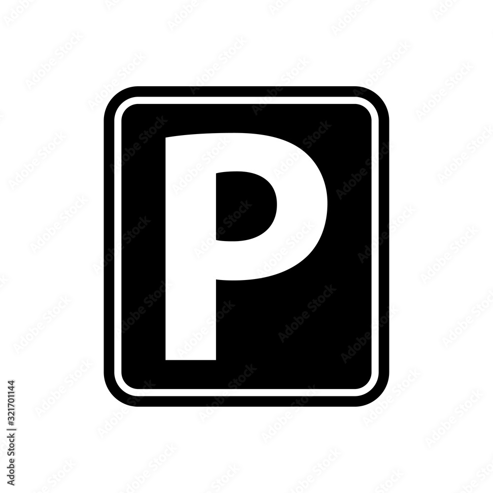 parking icon design vector logo template EPS 10 parking icon design vector logo template EPS 10