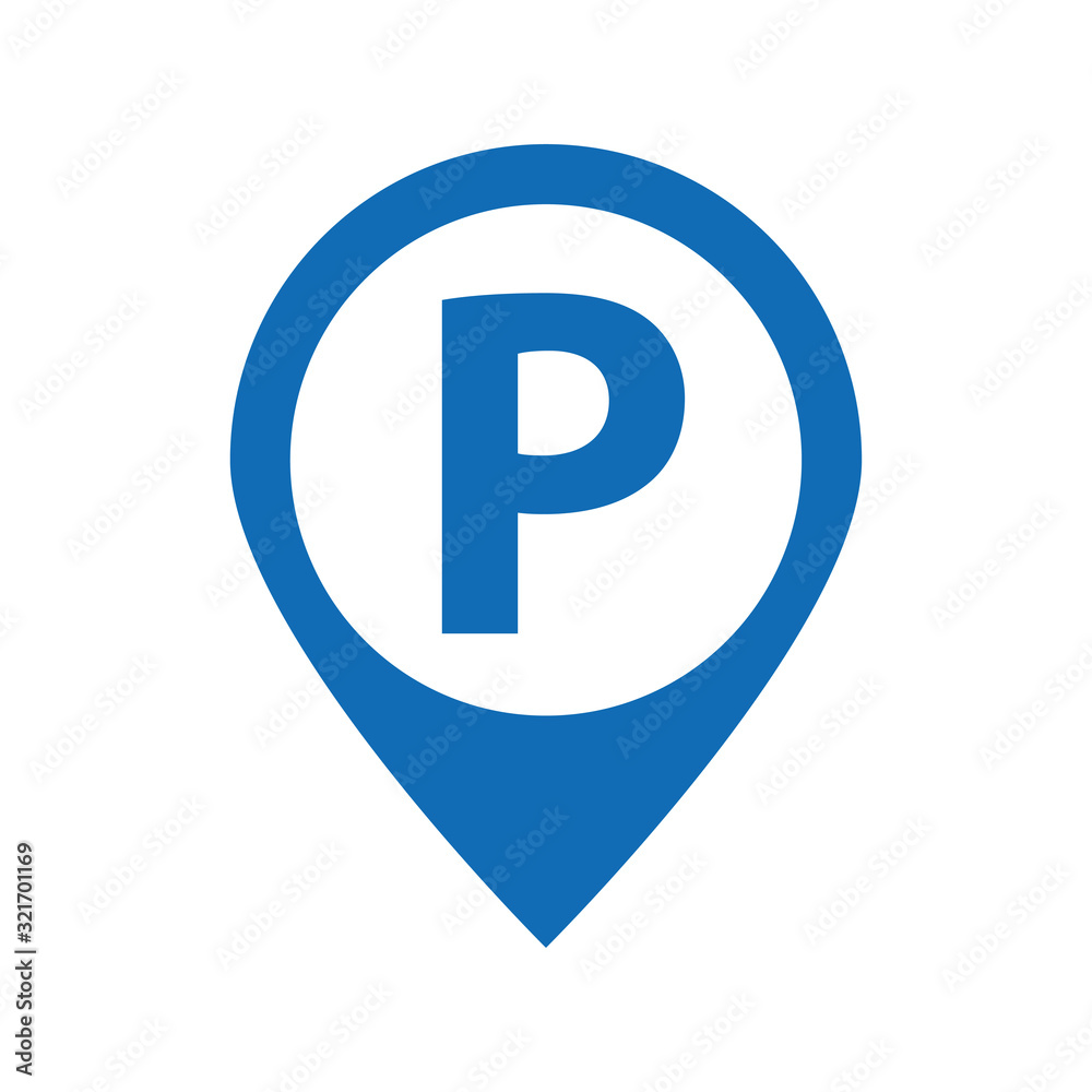 parking icon design vector logo template EPS 10 parking icon design vector logo template EPS 10