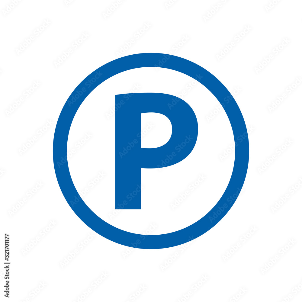 parking icon design vector logo template EPS 10 parking icon design vector logo template EPS 10