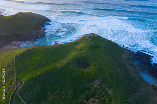 Hermitage of Santa Justa, Ubiarco, Municipality of Santillana del Mar, Cantabrian Sea, Cantabria, Spain, Europe photo