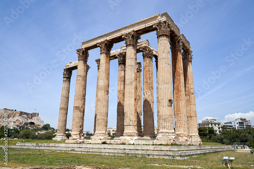 Ancient Temple of Zeus, Olympeion, Athens, Greece