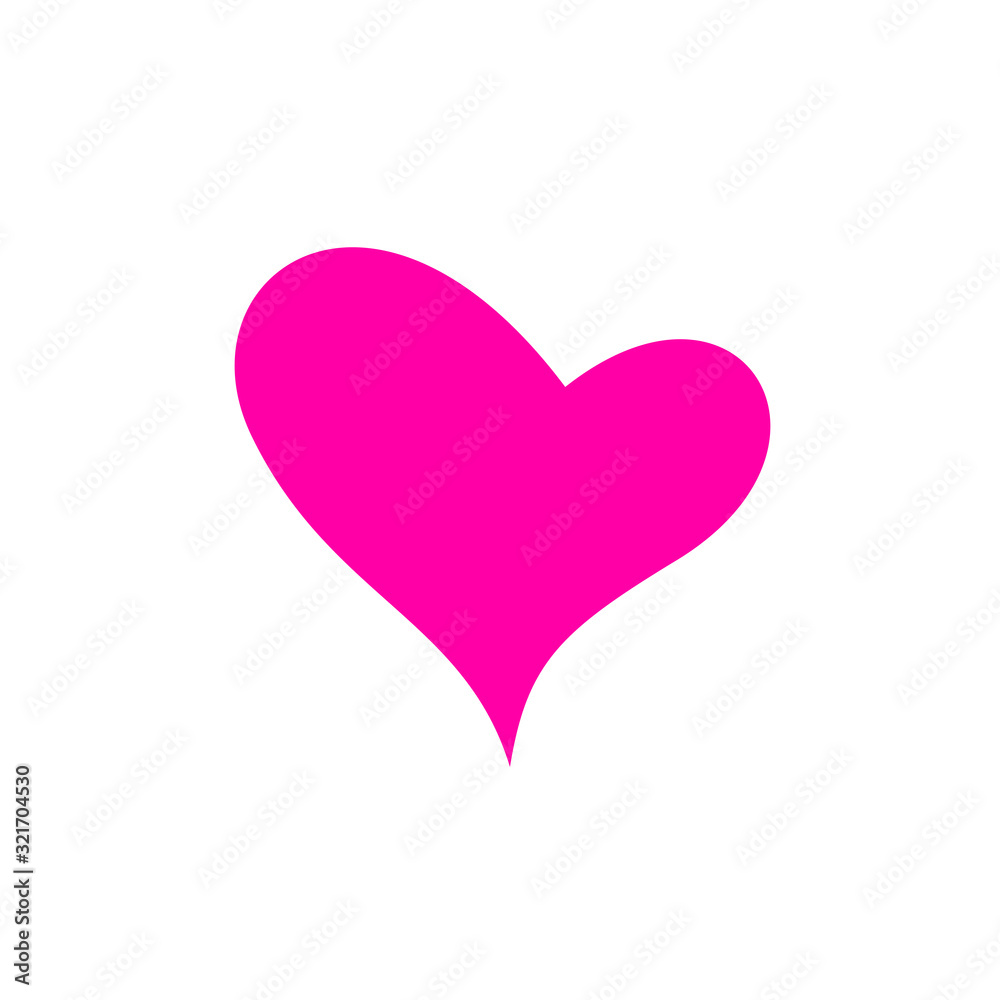 Love symbol for your web site design