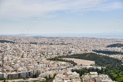 Views of the city of Athens in Greece © Mindaugas