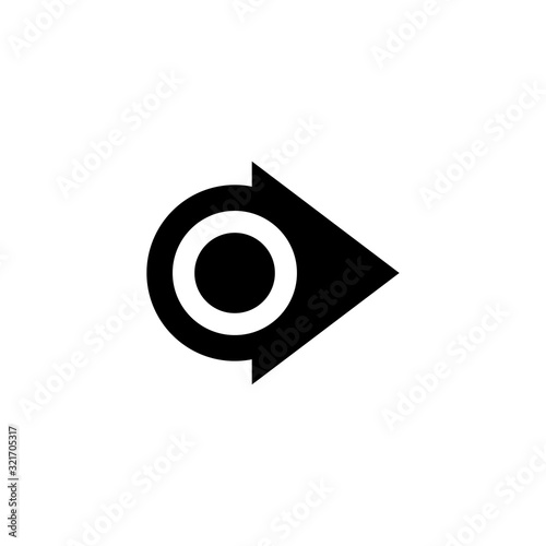 bullet icon design vector logo template EPS 10