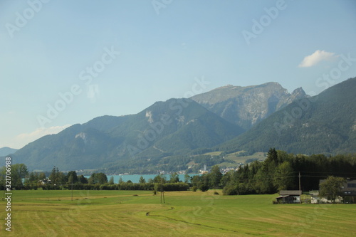 landscape in mountains