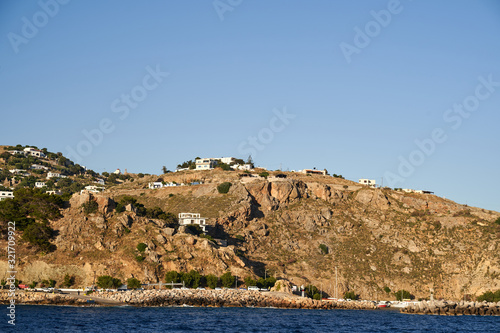 Greek village of Loutro, Chania, Crete, Greece..